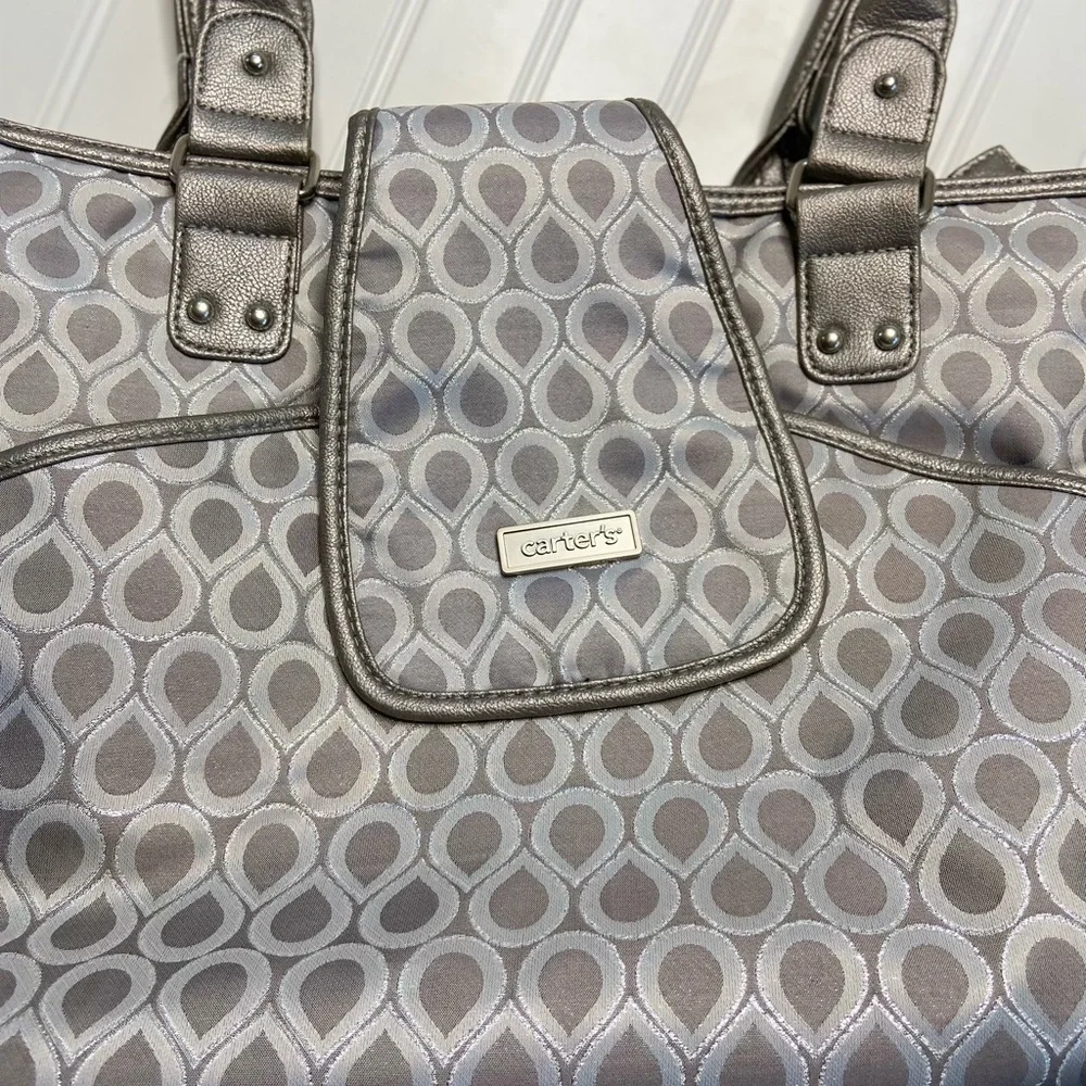 •Carters• Flap Tote Diaper Bag